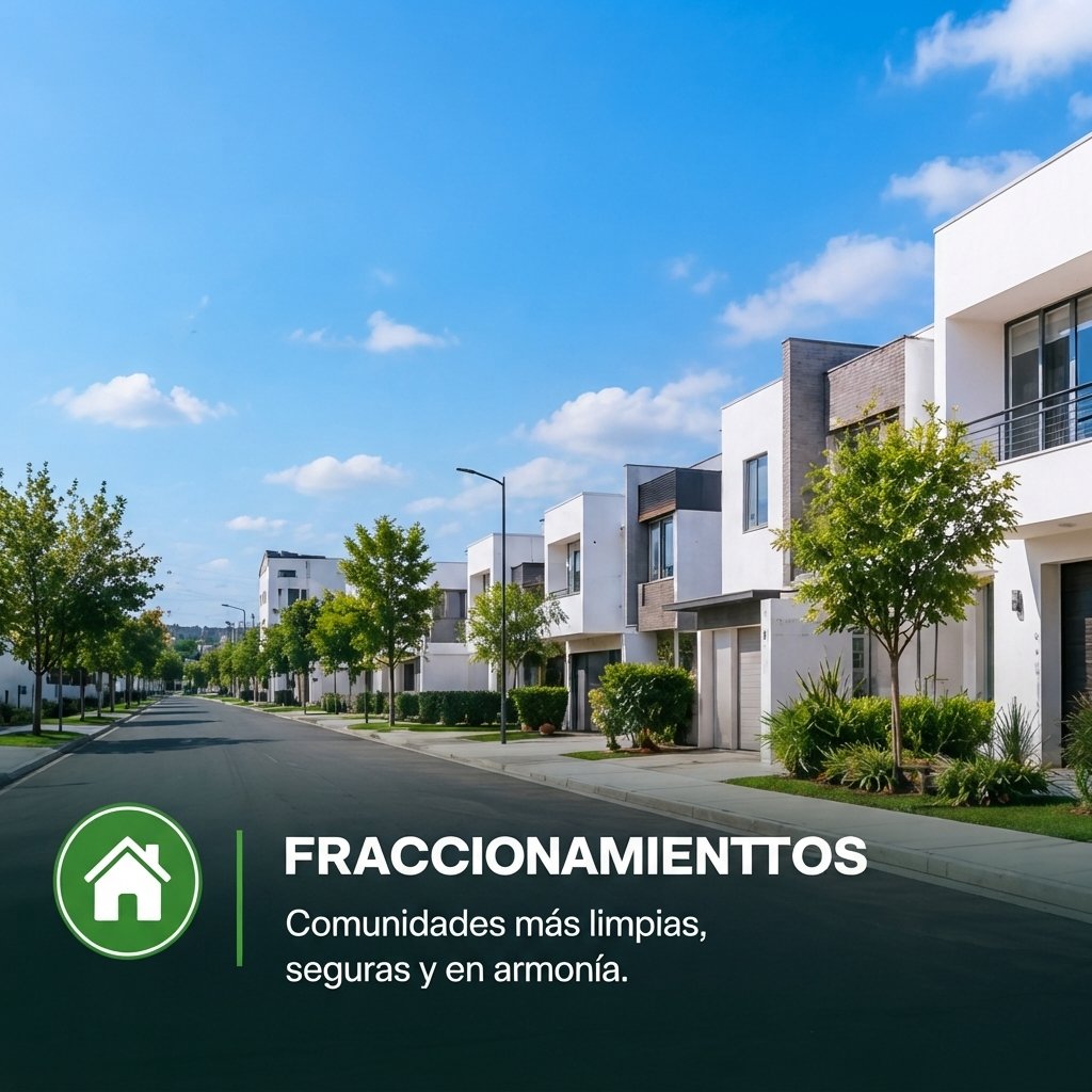 Recolección de residuos y basura para fraccionamientos